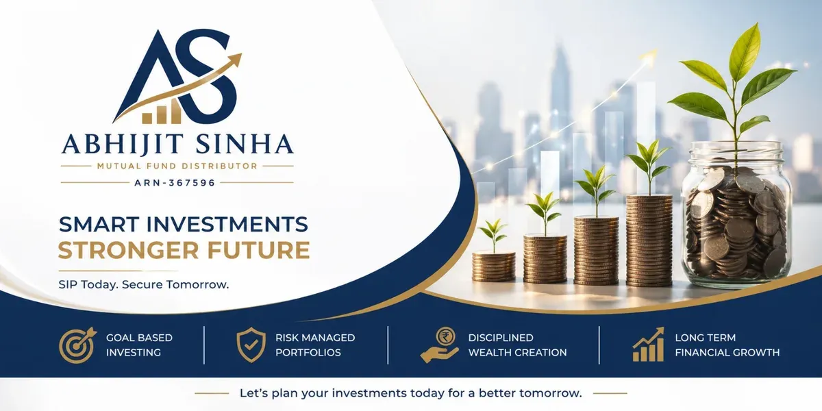 Abhijit Sinha — Mutual Fund Distributor Website cover